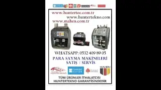 HunterTec para sayma makinesi MAHEN para sayma makinesi Huntertekno para saymakinesi