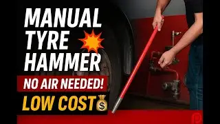 Manual Tyre Hammer for Truck & Bus | Low-Cost Alternative to Air Hammer 💥