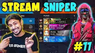 rg gamer vs stream sniper 🔥 part 11