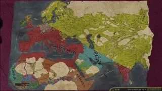 CK3 Fallen Eagle Timelapse but all development starts at 100