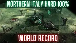 C&C3 Tiberium Wars Northern Italy [Hard, 100%] Former WORLD RECORD