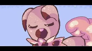 pokemon sun and moon rockruff speedpaint (ms paint speedpaint)