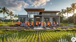 From Empty Land to a Stunning Modern Home | Realistic Construction Time-Lapse (4K)
