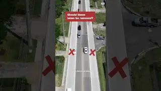 This is what happens if you remove lanes from a road