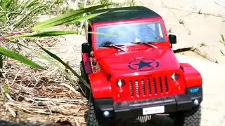 Rc Modelex / JEEP Rubicon Test Run