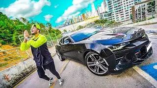 FUI PRA PRAIA COM MEU CAMARO NOVO !! * que comece a viagem mais braba *