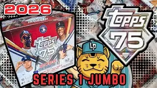 2026 Topps Series 1 Jumbo Box Rip 🍀 First Look! 