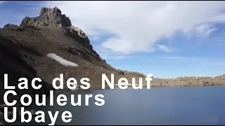 Lac des Neuf Couleurs refuge du Chambeyron Ubaye Alpes de Haute provence randonn&eacute;e