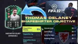 Fifa 22  |  How To Complete The Shapeshifter Thomas Delaney Objective card