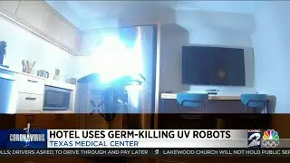 Hotels are using germ-killing robots to cleanse rooms