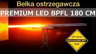 Belka ostrzegawcza LED KOGUT stroposkop 180cm POMOC DROGOWA - LAWETA - PILOT - SŁUŻBA DROGOWA