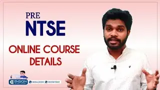 PRE -NTSE ONLINE COURSE DETAILS