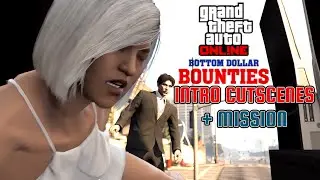 GTA Bounty Hunter DLC cutscenes + Most Wanted Bounty Cleo Song SOLO (GTA Online PS5)