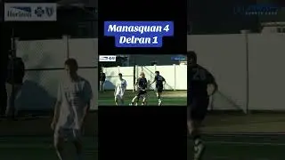 Manasquan opens state playoffs with a 4-1 win over Delran #soccer