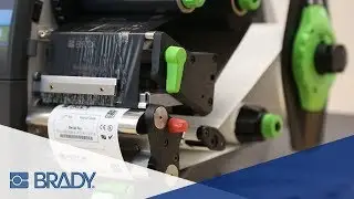 BradyPrinter i7100: Internal rewind of printed labels