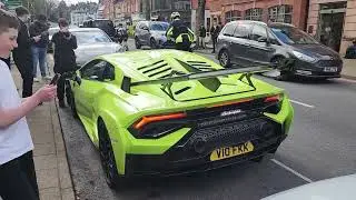 supercars in Alderley Edge march 2025