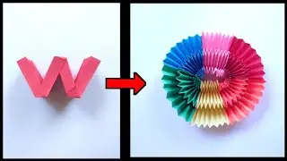 How to make Origami Magic Circle Fireworks || Easy Paper Toy || Great Crafts