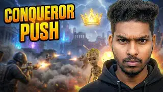 BGMI CONQUEROR RANK PUSH 🔥 | LIVE