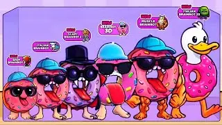 Merge Fellas: Italian Brainrot 23,7,Muscle,3D,Scary 2,Baby 3 ⁉️ Max Level | Gameplay!