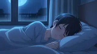 Night Rain Ambience 🌙 Peaceful Sounds for Anxiety Relief