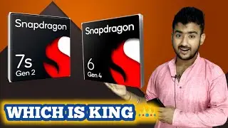 Snapdragon 6 Gen 4 vs Snapdragon 7s Gen 2 🔥 Best Gaming Processor? Speed, Battery & Heating Test