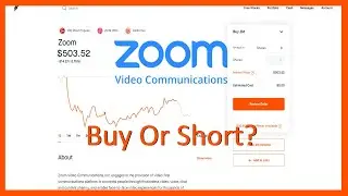 Should You Buy Or Short ZOOM Stock @ $500? (Analysis + Targets) - Robinhood Investing
