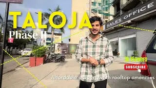 1BHK FLAT IN TALOJA PHASE2 UNDER₹26LACS|ROOFTOP AMINITIES|95%LOAN AVAILABLE #trending #trendingvideo