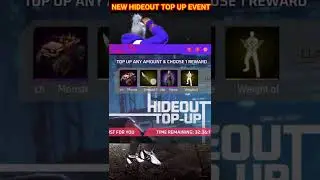 NEW HIDEOUT TOPUP EVENT FULL EXPLANATION #shorts #freefire#tamil#facts #factsinfreefire #freefiremax