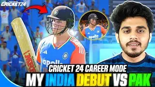 MY INDIA DEBUT With 100* Against PAK 😲