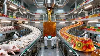Inside the Gelatin Factory &ndash; How Billions of Pig Skins Become Pure Gelatin Powder!