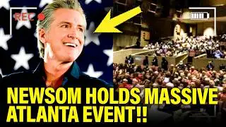 LIVE: Newsom Holds PACKED EVENT in ATLANTA!!!
