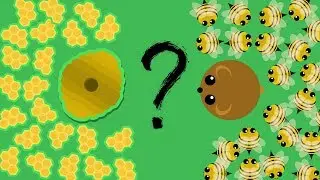 Mope.io NEW HONEY BEE GLITCH!! Creating 100 HoneyBees Without Touching Beehive // Bee Part 7 (FIXED)
