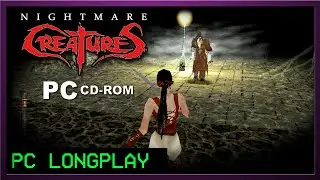 Nightmare Creatures (1997) | PC Longplay/ Playthrough (Nadia 100%)