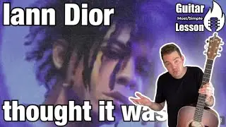 Iann Dior - thought it was Feat. Machine Gun Kelly & Travis Barker | Guitar Tutorial