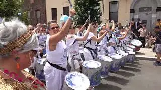 2022 Mermaid Parade- Fogo Azul NYC Drumline Band (#:1) June 18, 2022, 4K (#C0535)