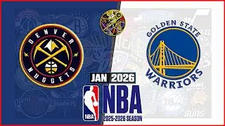 NUGGETS  vs  WARRIORS  |  NBA Full Game Highlights  |  warriors vs nuggets |  NBA 2K26  |