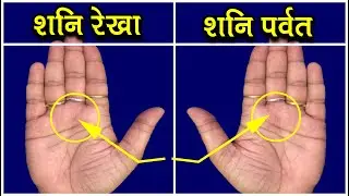 शनि पर्वत, शनि रेखा के बारे में सम्पूर्ण जानकारी / Shani rekha k bare me Sampurn jankari