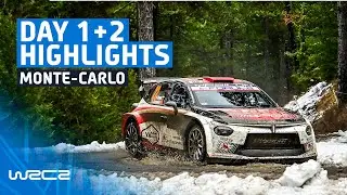WRC2 Day 1 & 2 Highlights | WRC Rallye Monte-Carlo 2026