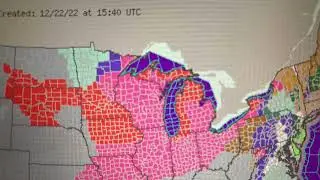 2022 Christmas Winter Storm (4.2 Inch Snowfall, Blizzard and Winter Storm Warnings) - 12_23/24_22