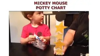 Mickey Mouse Potty Chart