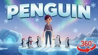 Learn to Write the Word PENGUIN | Cute Animal Writing Practice 🐧🐧🐧🐧🐧