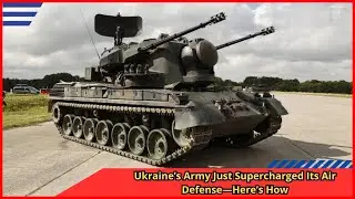 Ukraine Repairs Gepard Anti Aircraft Guns with European Cooperation