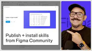Publish and install skills from the Figma Community