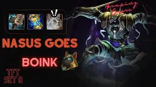 When Azir cant carry, Nasus can ! TFT SET 9 , Mobalytics Comp with a Tweak