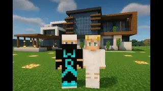 Building My Own Modern House Cinematic Ep  in Minecraft 🏠 | WD Gaming YT 119 | Simple SMP #minecraft