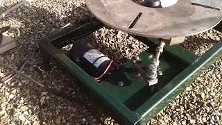 Target-Tech clay pigeon trap DTL turntable