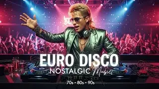 Retro Euro Disco 1980s Mix | Euphoric Night Dance Music with Male & Female Vocals
