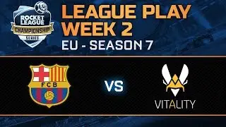 RLCS League Play Week 2 - FC Barcelona vs Renault Vitality
