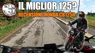 IL MIGLIOR 125 4 TEMPI? | RECENSIONE HONDA CB125R | Motovlog ITA