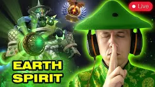 EARTH SPIRIT RANKED POS 4 | 7.39d DOTA 2